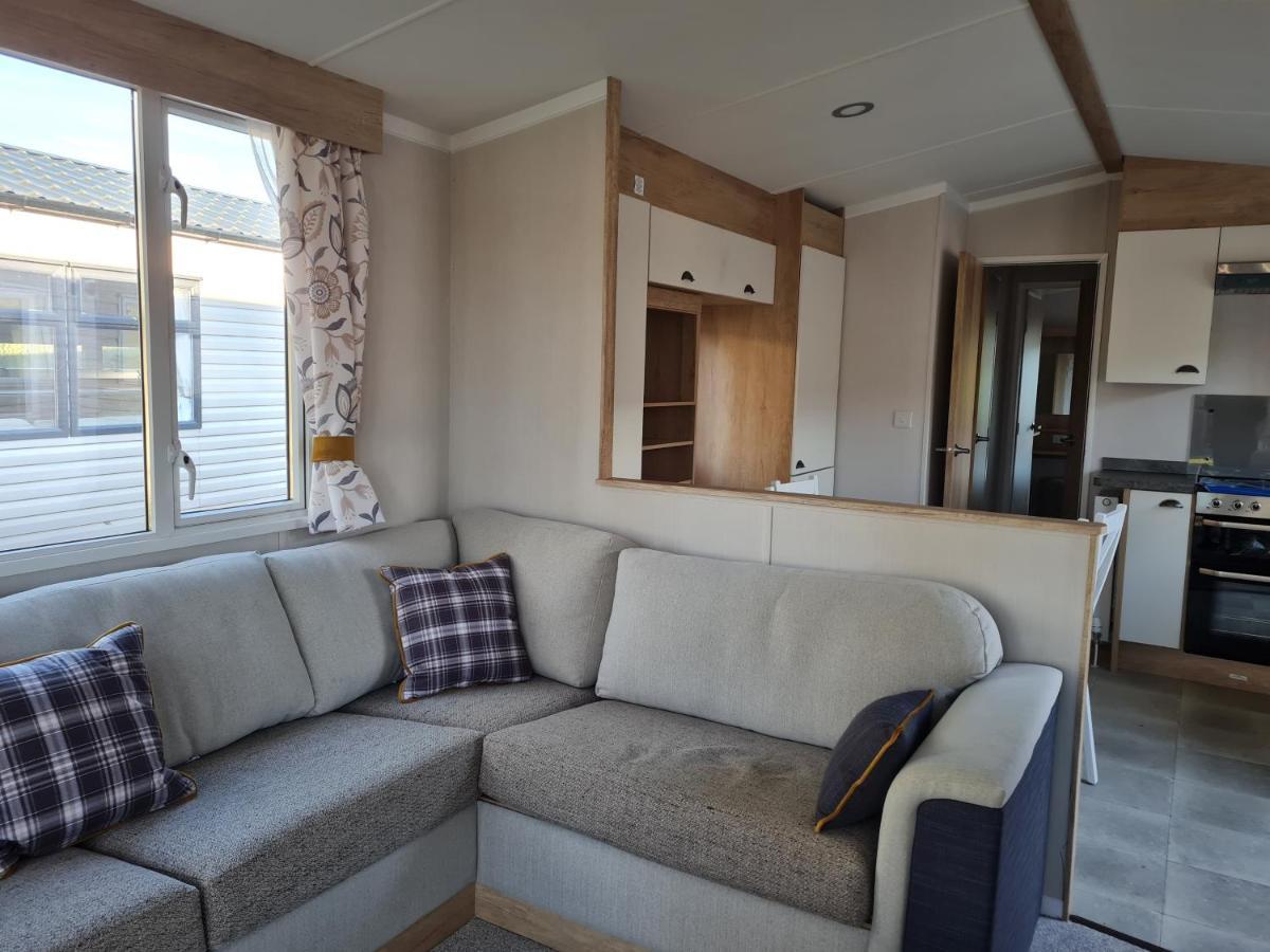 Caravan On Fantastic Site Dunbar Exterior foto
