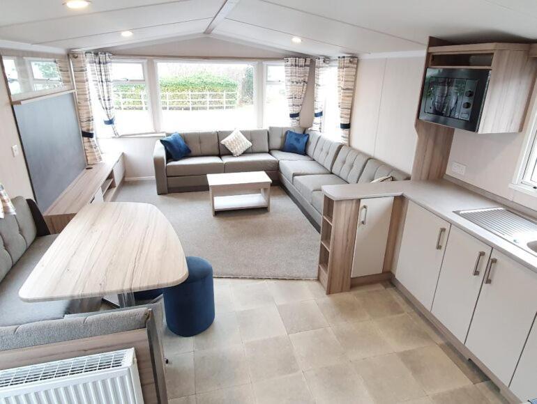 Caravan On Fantastic Site Dunbar Exterior foto