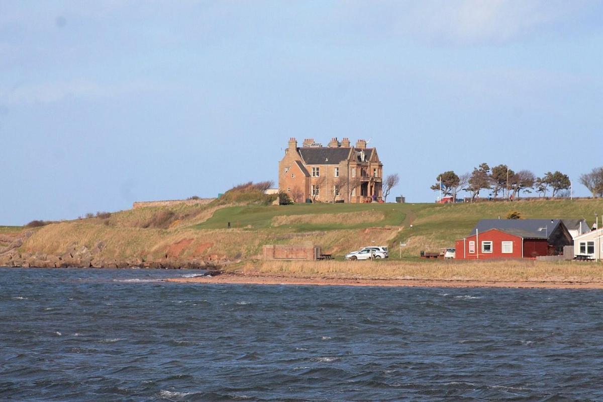 Caravan On Fantastic Site Dunbar Exterior foto